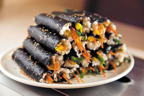 Hình ảnh kimbap là gì 