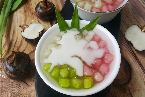 chè củ năng đường phèn