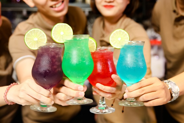 hình ảnh thành phẩm lớp học pha chế cocktail