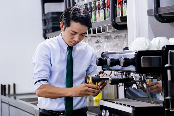 thu nhập của barista vô cùng hấp dẫn